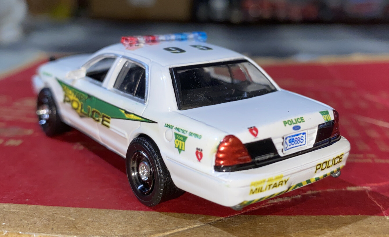 2001 Crown Victoria Police Interceptor United States Military Police Unit 1 Of 1