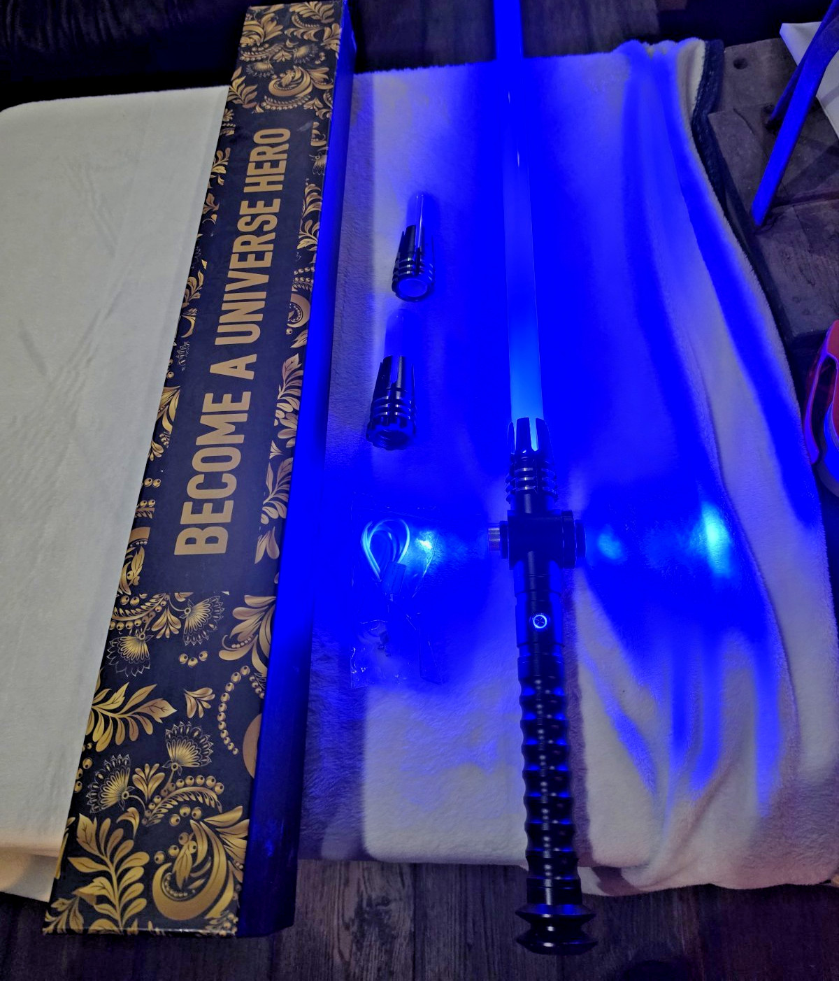 Universal hero Light Saber With Sound And Various Display Settings!