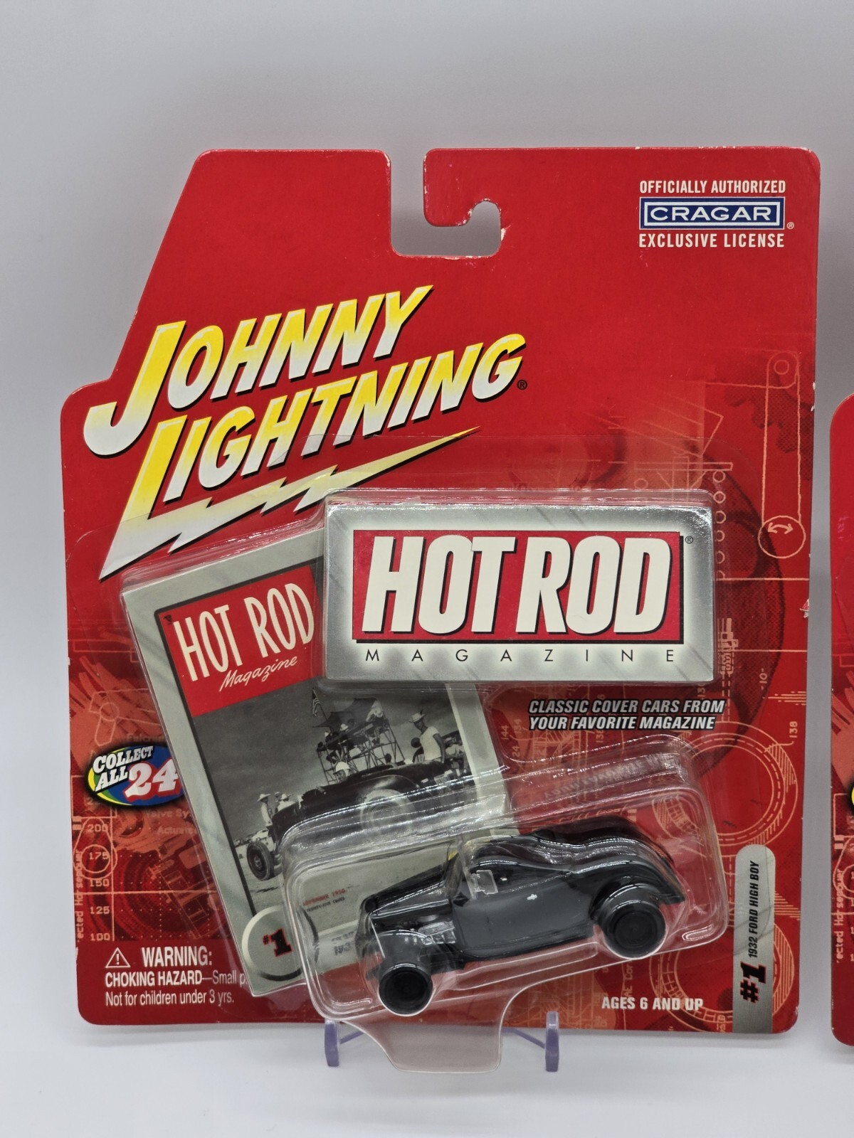 Johnny Lightning – Hot Rod Series – 2 Car Lot – Ford High Boy & Plymouth