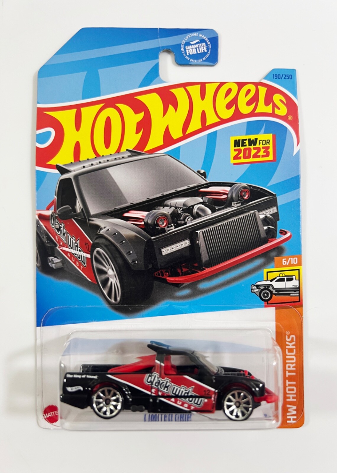 2023 Hot Wheels Black Limited Grip HW Hot Trucks