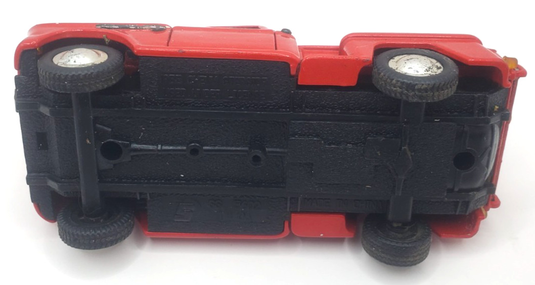 Red Chevy Stepside Pick-Up Die Cast Collectible Toy Truck