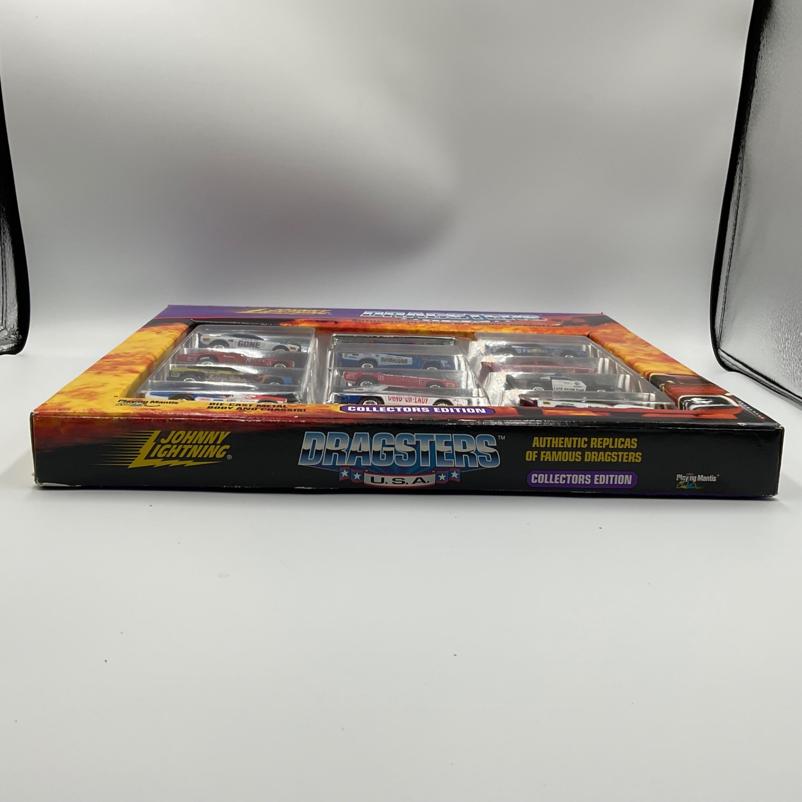 JOHNNY LIGHTNING DRAGSTERS USA 11 CAR SET – VINTAGE FUNNY CARS – NEW IN PACKAGE!