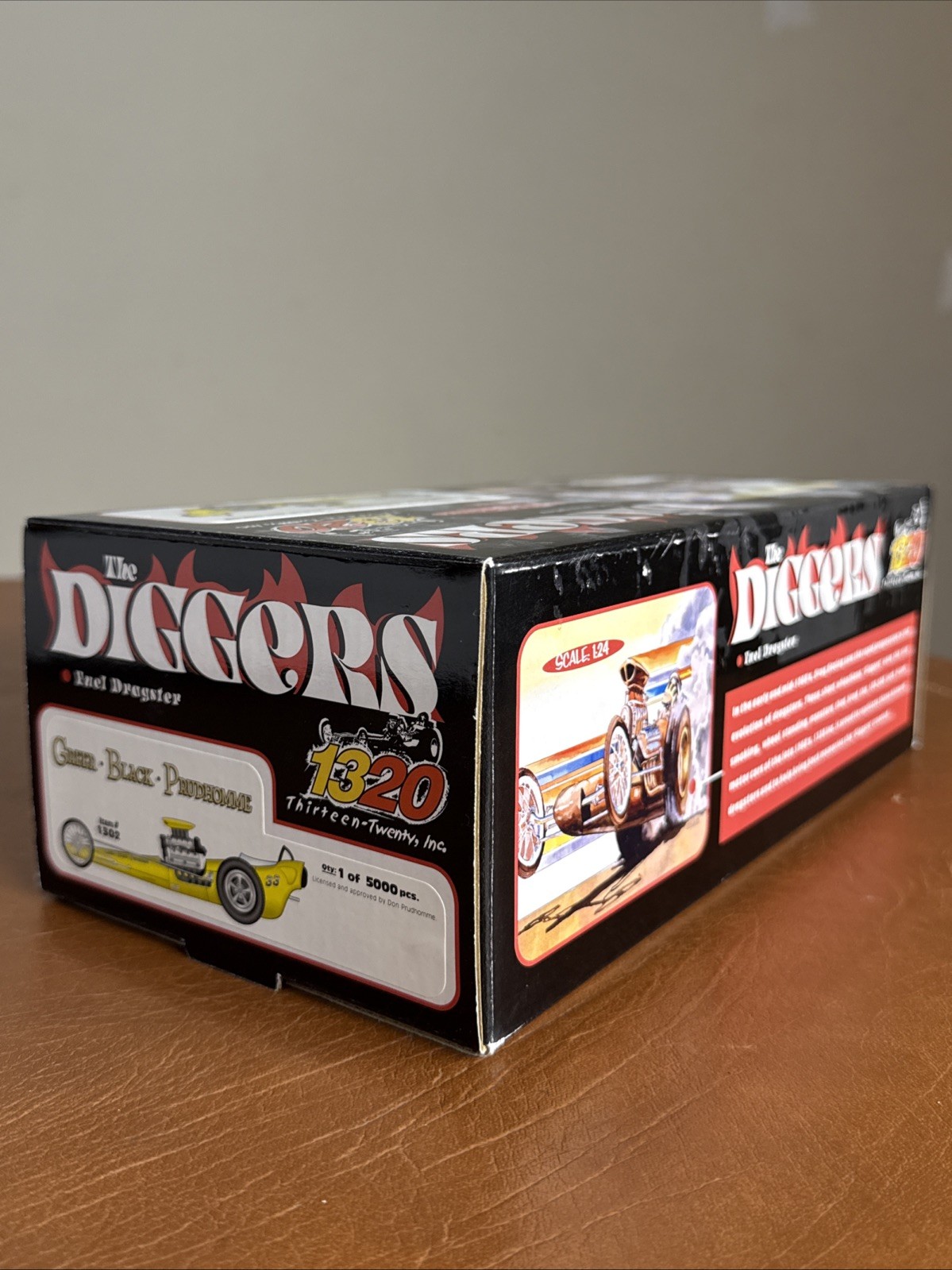 1320 The Diggers Fuel Dragster # 1302 Greer Prudhomme NEVER DISPLAYED Very Nice