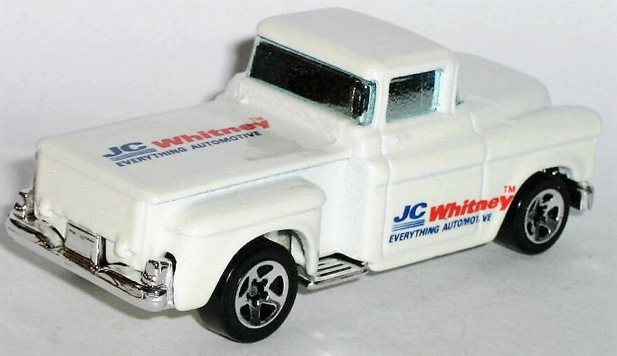 HOT WHEELS / JC WHITNEY / 1956 56 CHEVY FLASHSIDER / Step Side / Pickup Truck