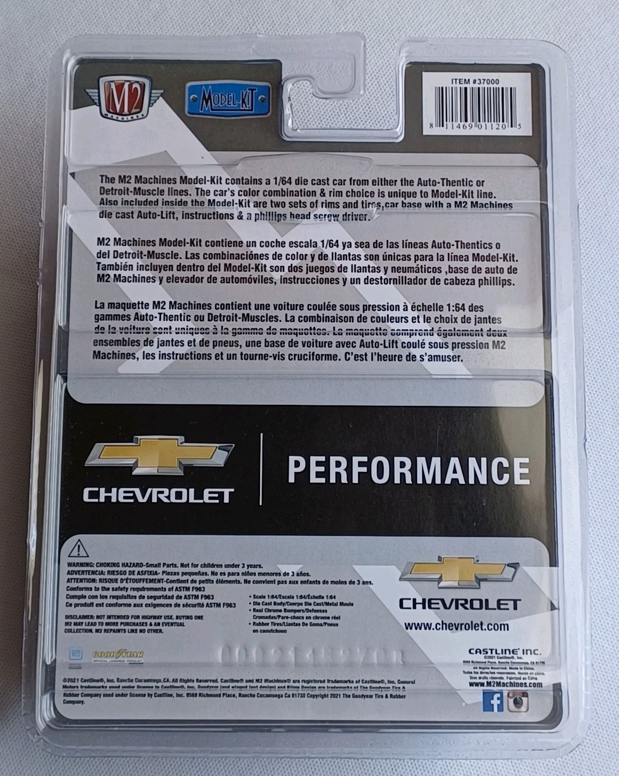2021 M2 MACHINES *1979 CHEVROLET SCOTTSDALE* *MODEL KIT R40* *VERY RARE* SEALED