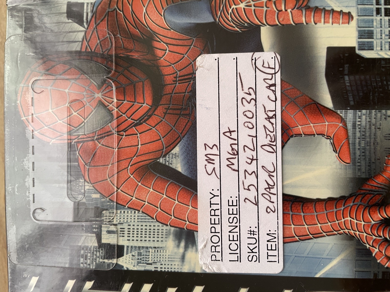 2006 MGA Ent Marvel Spider-Man 3 Platinum Edition1:64 2-Pack signed by Stan Lee