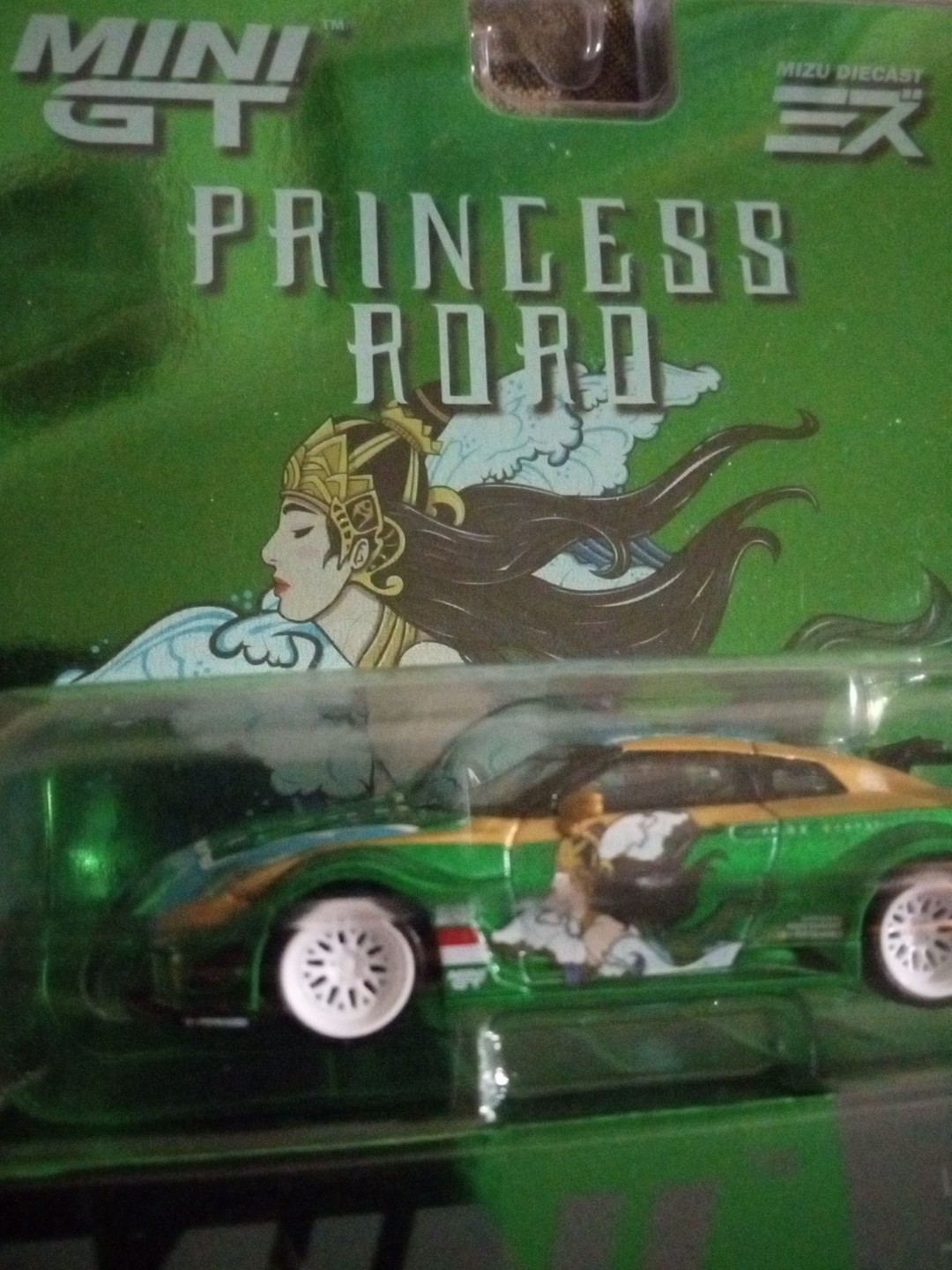 TSM Mini GT 1:64 LB-Silhouette Works Nissan 35GT-RR “Princess Roro” Mizu Diecast