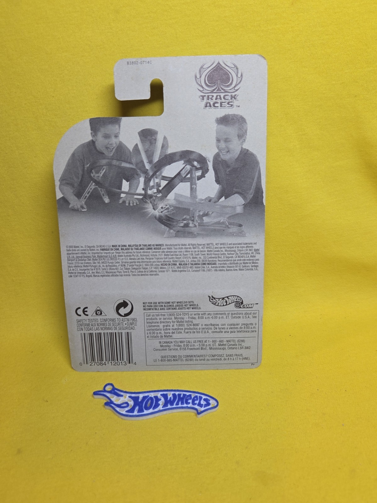 2004 Hot Wheels Track Aces Speed Blaster #203 Red/Blue & Gift 🔥61