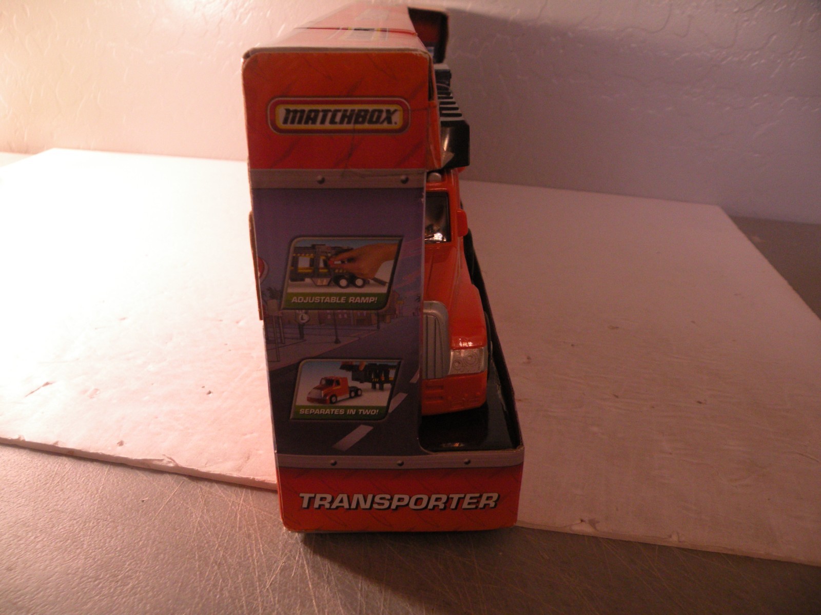 Toys R Us Kid Picks MATCHBOX Car Transporter Includes 4 MBX Vehicles New In Box