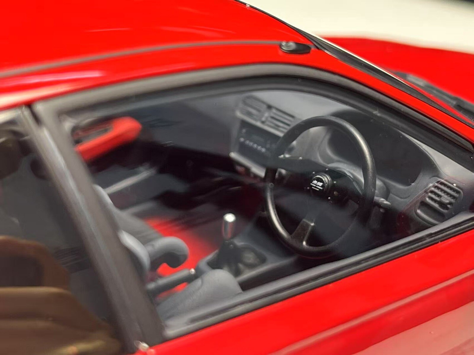 Motorhelix 1/18 honda civic type R Ek9 Mugen Red