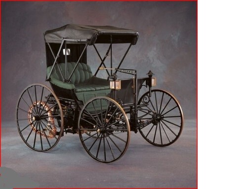 Rare Dream Car Classic Custom Concept BEFORE Model T Vintage Promo Carousel BLAC