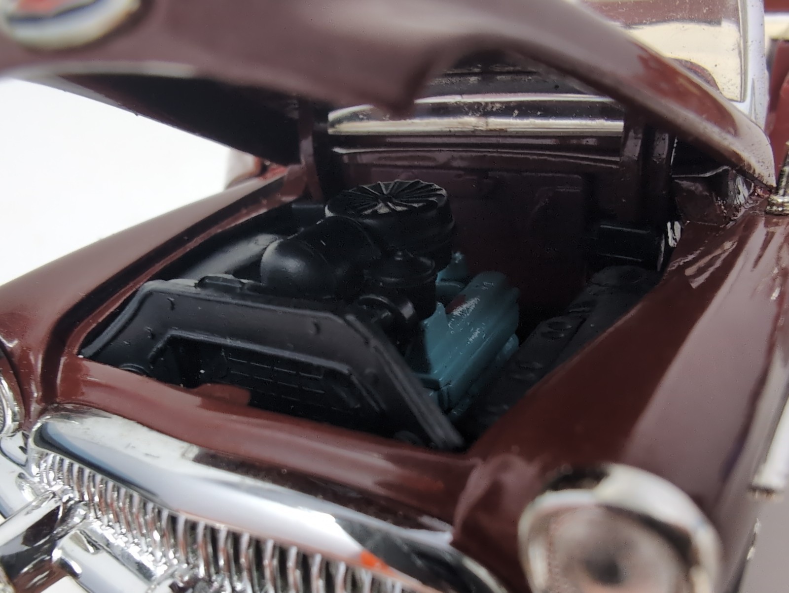 Signature Models 1953 Buick Skylark Convertible Burgundy 1:32 Diecast Car Loose
