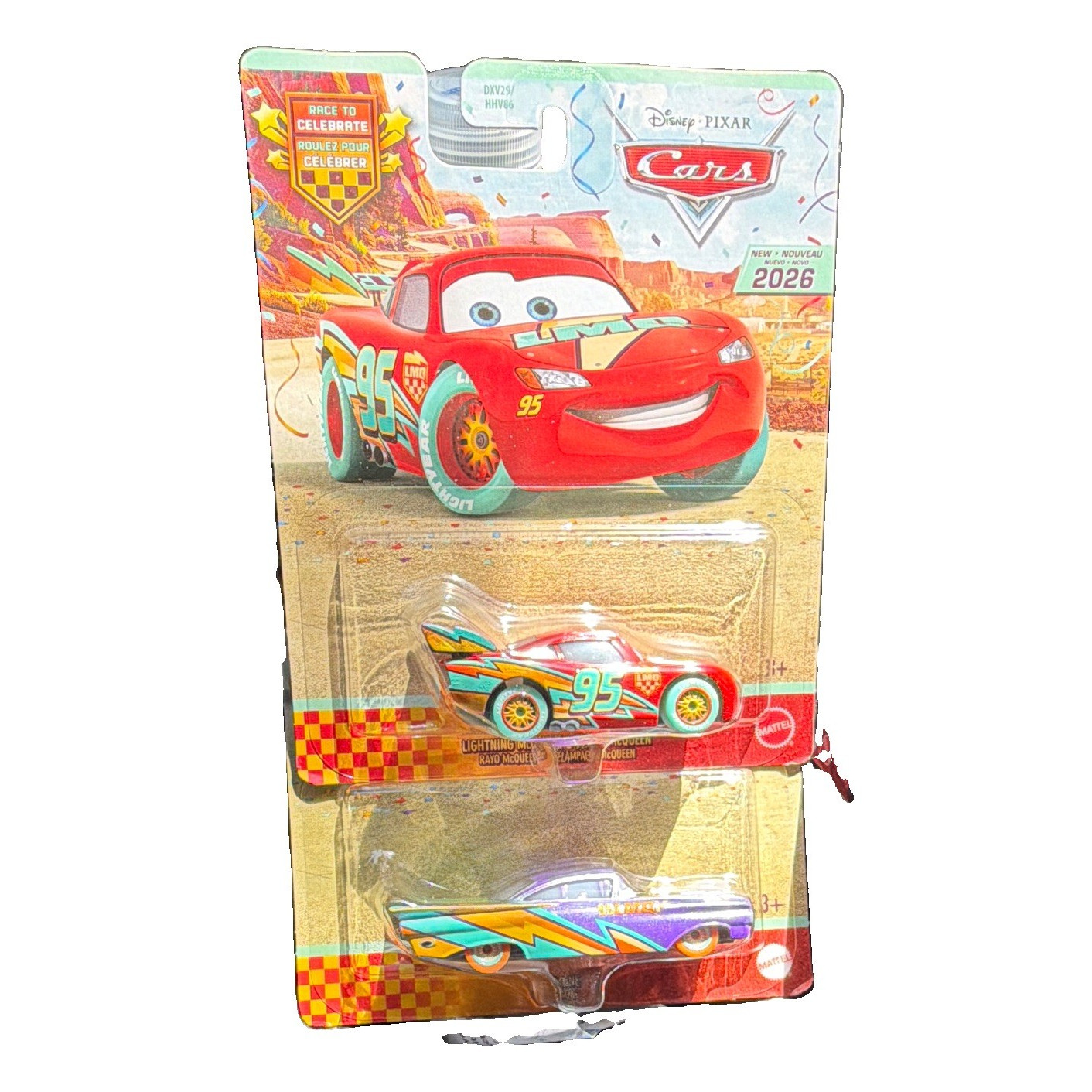Mattel Disney Pixar Cars 2026 Lightning McQueen 1:55 Diecast Car Unopened