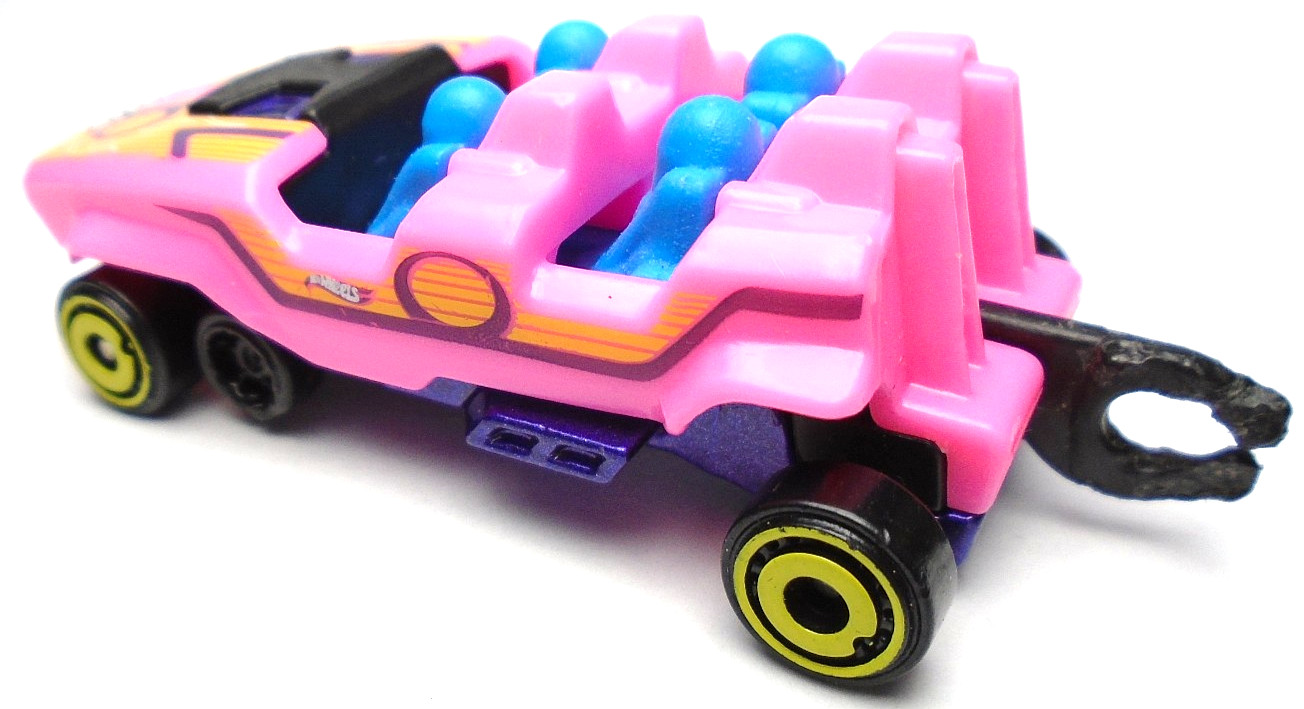 2020 HOT WHEELS HW LOOPSTER PINK 1:64 DIECAST 2 3/4″ ROLLER COASTER CAR W/ BLUE