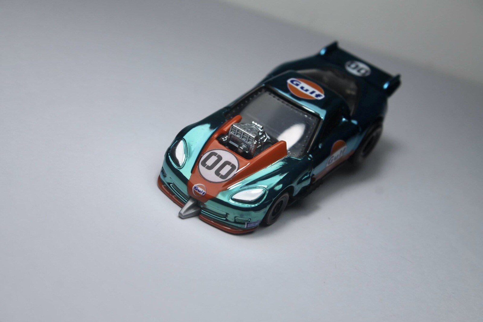 Hot Wheels Corvette Z06 Drag Racer Blue Spectraflame CUSTOM