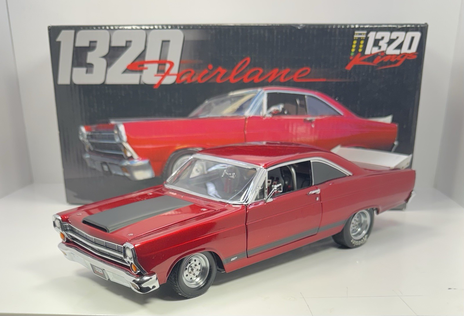 GMP 1/18 Scale FORD FAIRLANE PRO-STREET DRAG “1320 Kings Version”Limited Edition