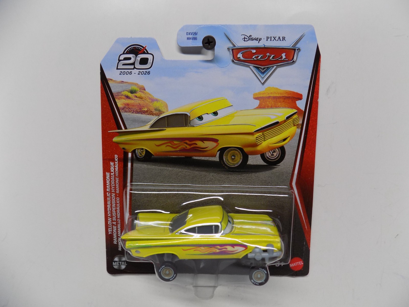 DISNEY – PIXAR – 2026 CARS – YELLOW HYDRAULIC RAMONE