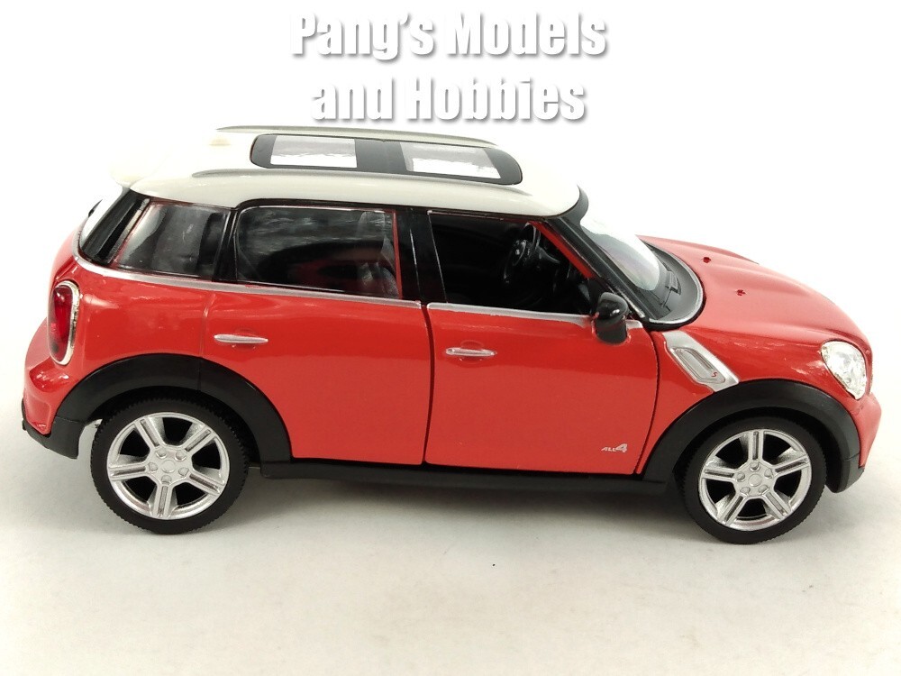 5 Inch Mini Cooper Countryman S 1/34 Scale Diecast Model by Unifortune – RED