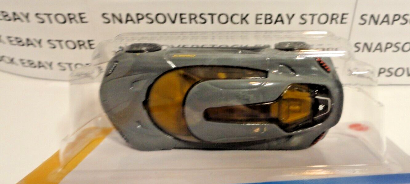 2022 HOT WHEELS GRAY KOENIGSEGG GEMERA ELECTRIC CAR, #203 1ST RELEASE HW MODEL