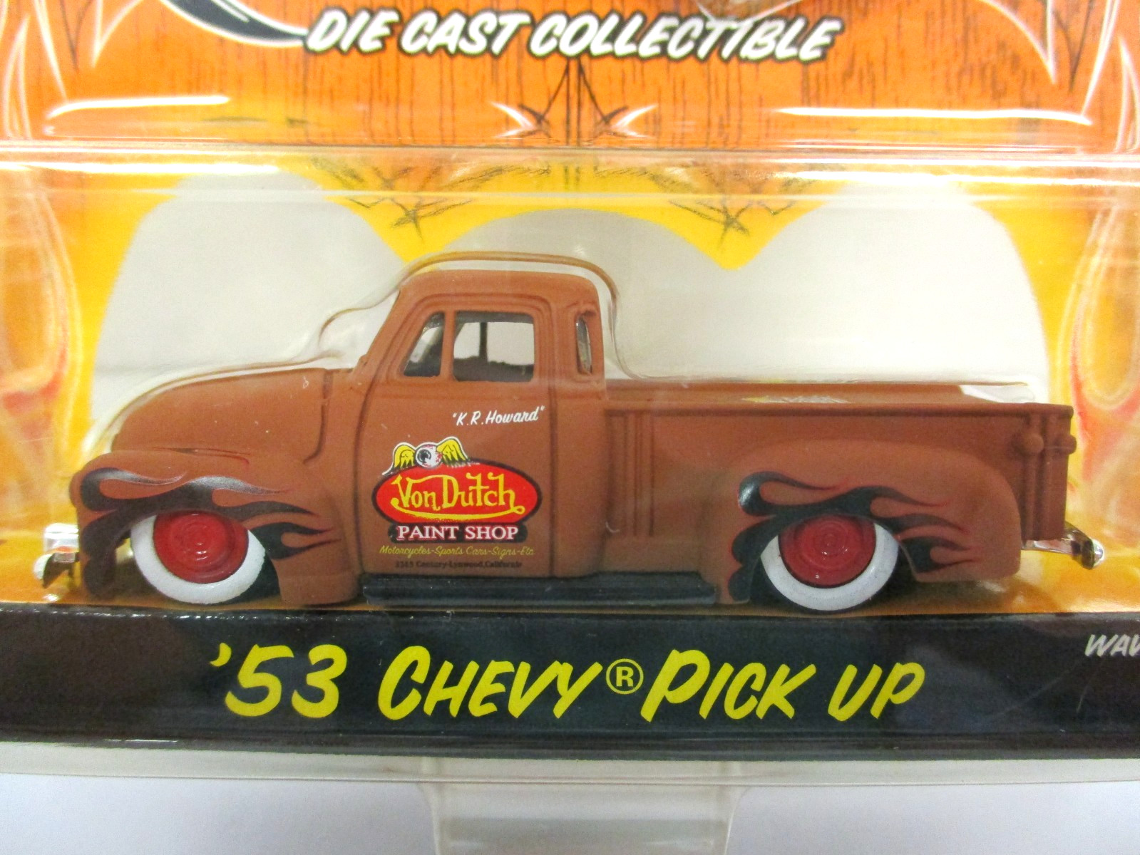 JADA – VON DUTCH – 1953 CHEVROLET 3100 PICKUP TRUCK LOWRIDER – 1/64 DIECAST
