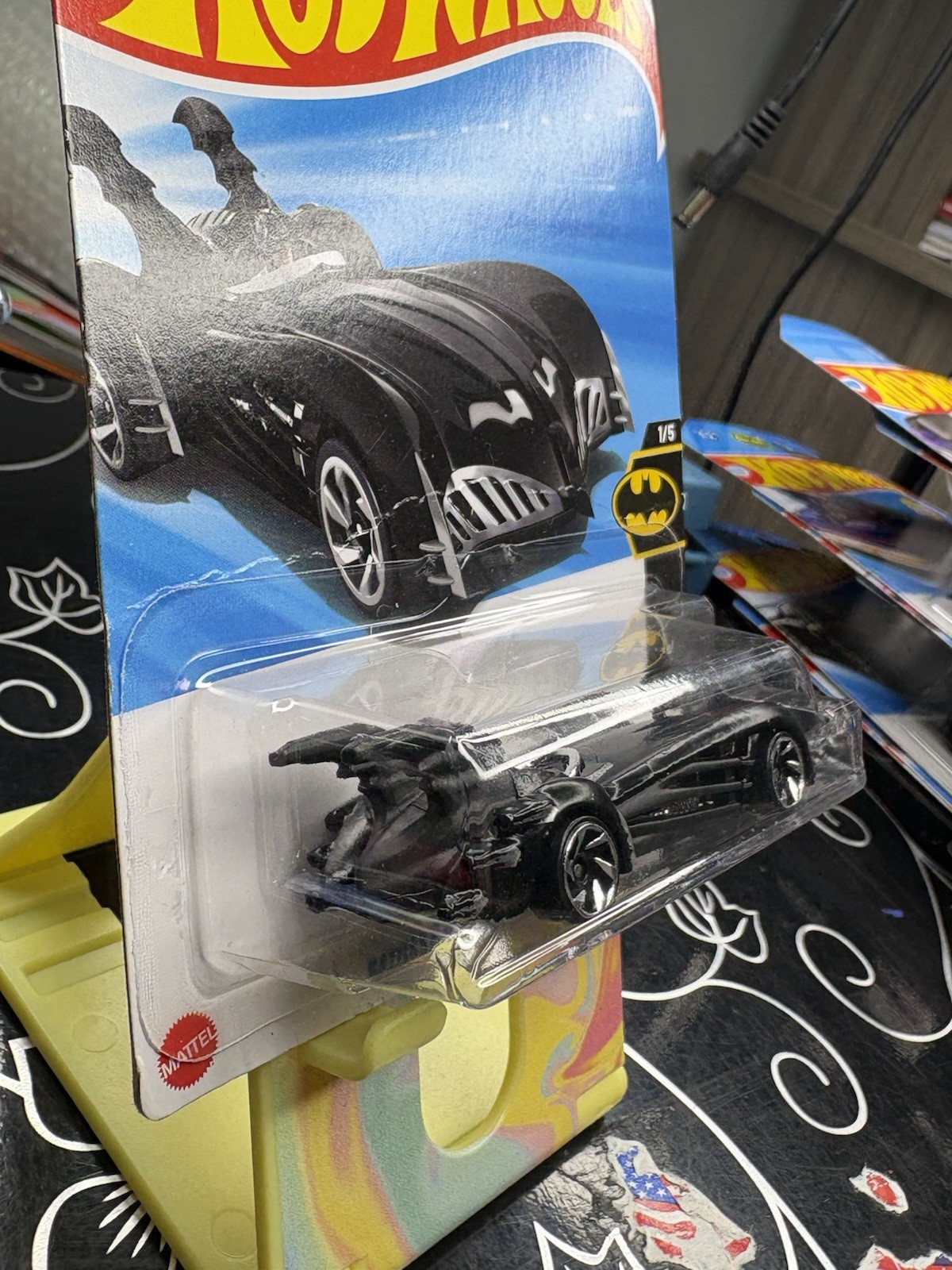 Hot Wheels Batman & Robin Batmobile Hw Batman 2/250