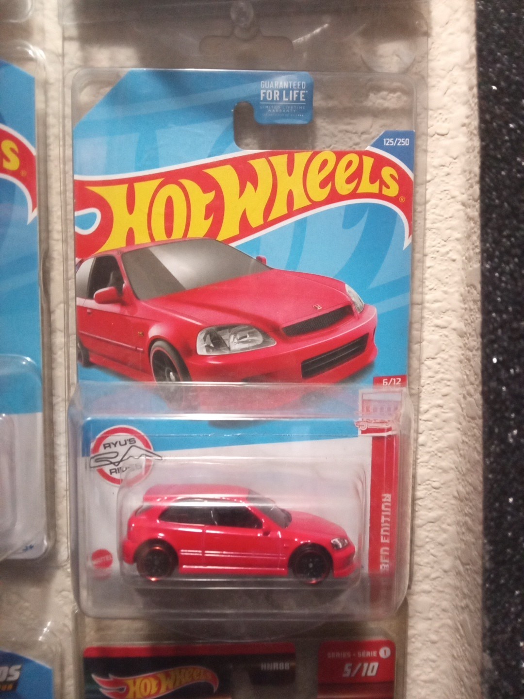 Hot Wheels 1999 Honda Civic Type R (EK9) – Red Edition 6/12 – 125/250 (2021)