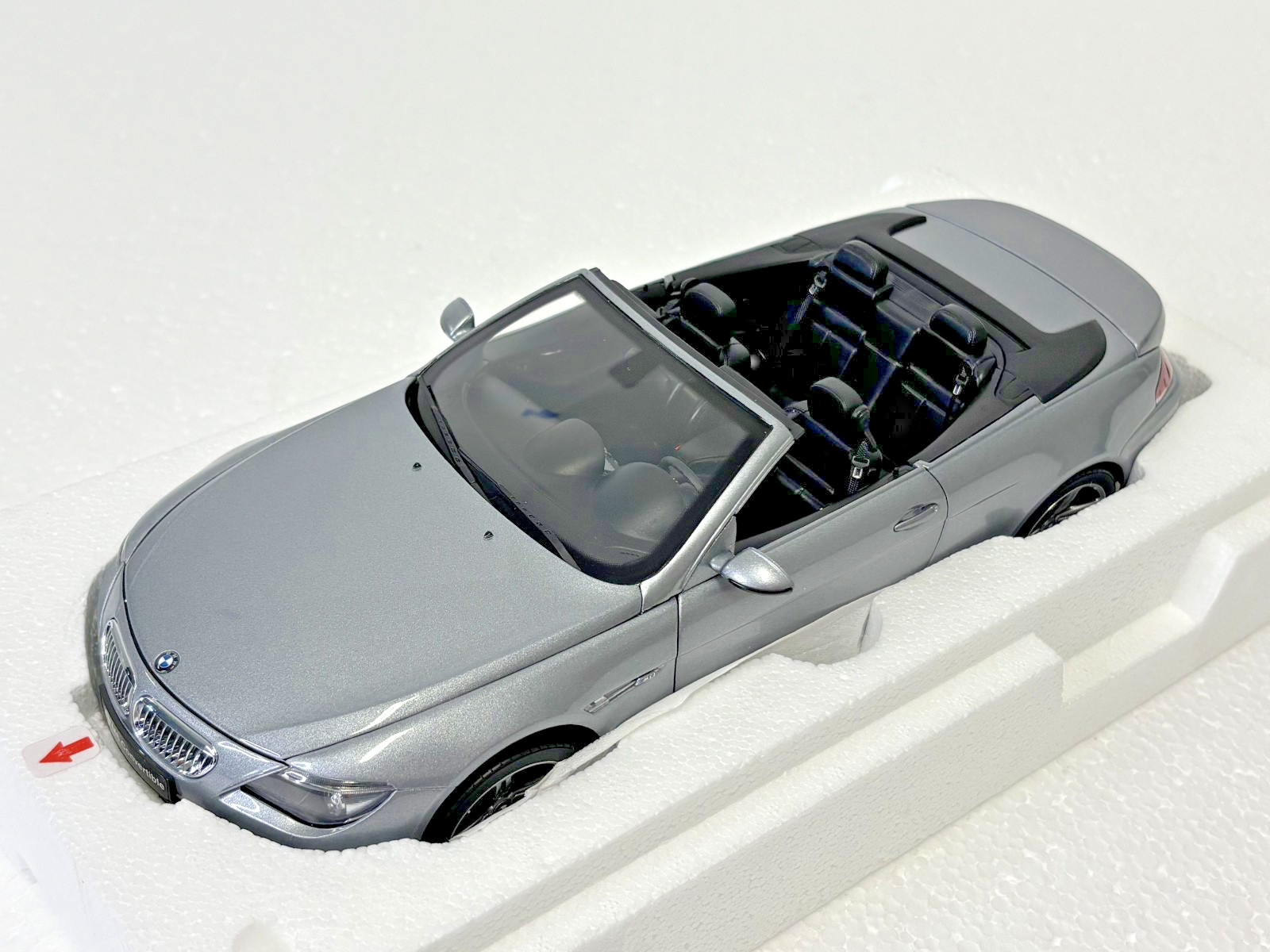Rare * BMW M6 Convertible / Cabrio * Kyosho * 1/18 * Hard Top * Dark Gray * New