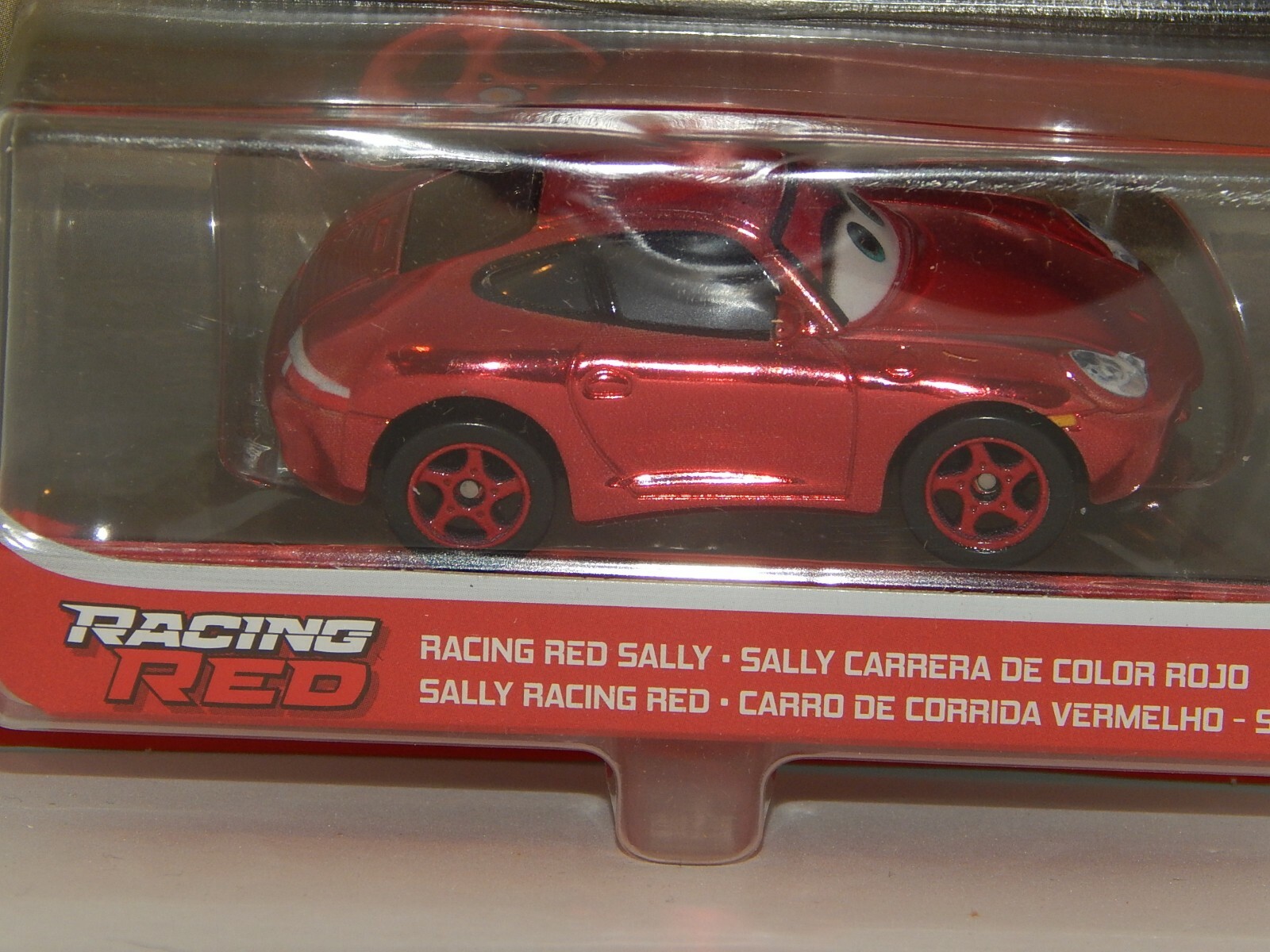 Mattel disney pixar cars racing red sally metallic new for 2021