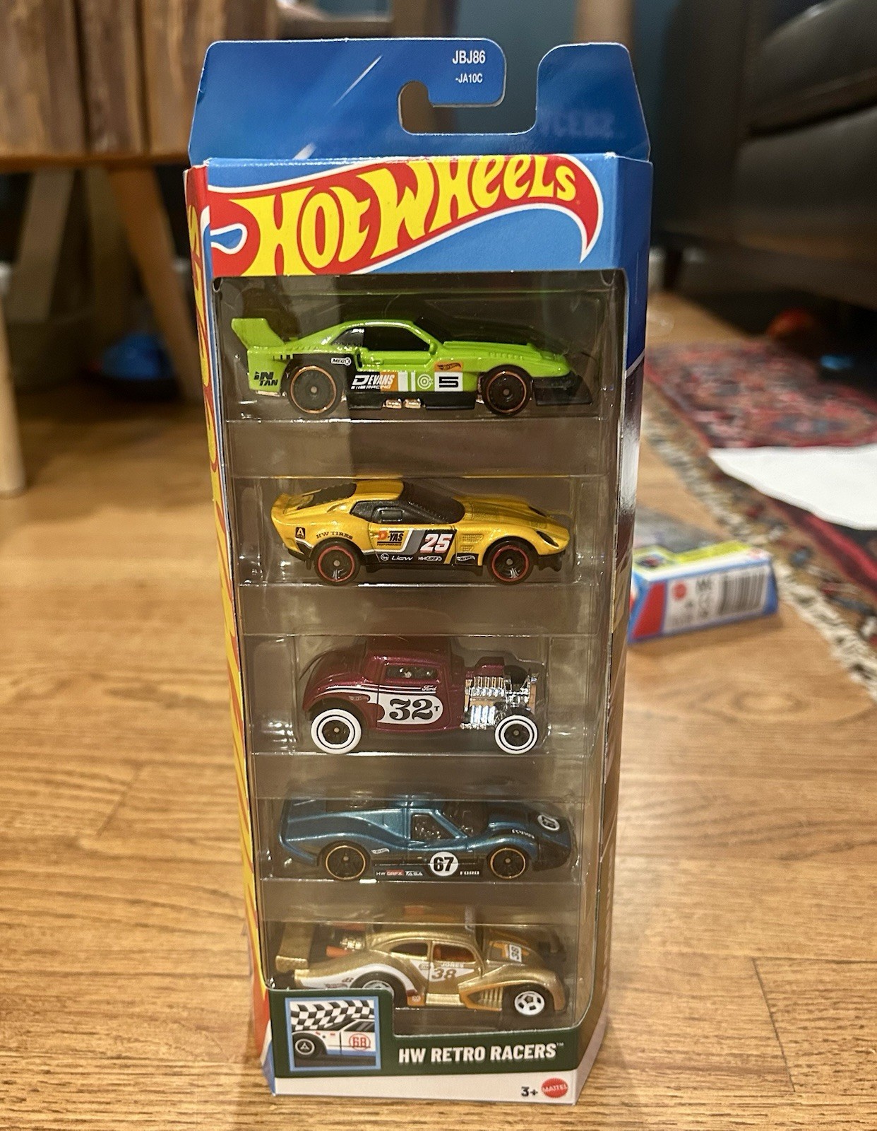 LHot Wheels 5 pack HW Retro Racers with HTF! GT-Scorcher VW KAFER RACER GT40 NEW