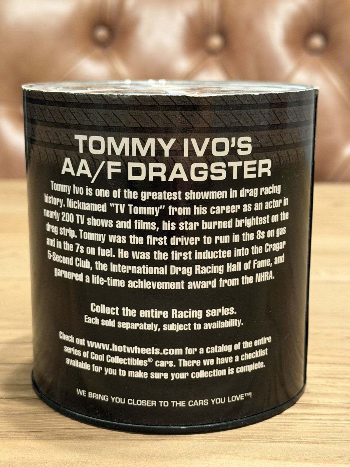 Hot Wheels Tommy Ivo’s AA/F Dragster Oil Can Racing Series Collectible Car Z6
