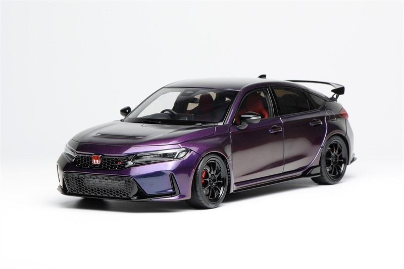 Motorhelix 1/18 Honda Civic Type R FL5 Model Car Customized Dark green/Magic