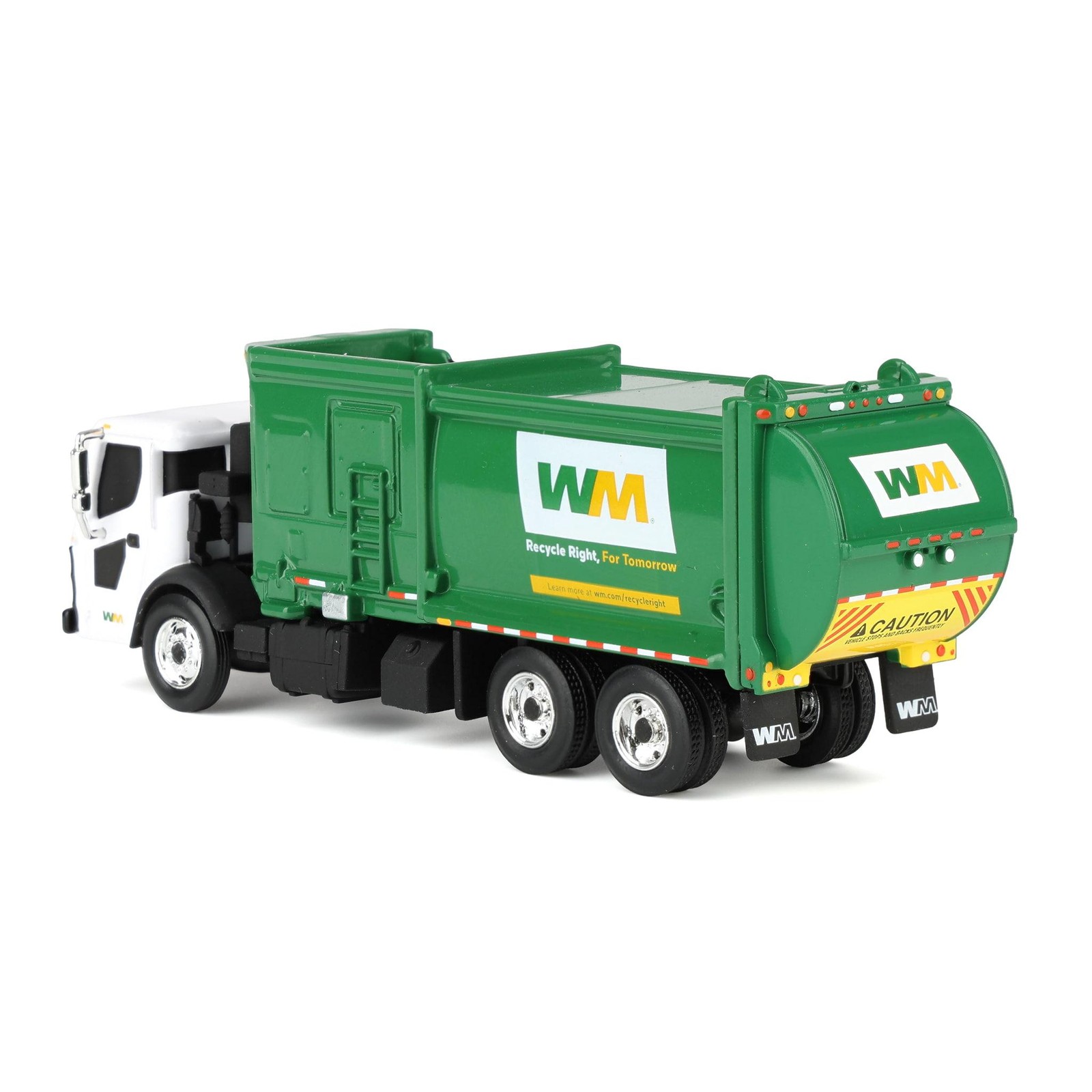 1/87 Mack LR Waste Management Refuse Truck McNeilus ZR Side Loader 80-0355D