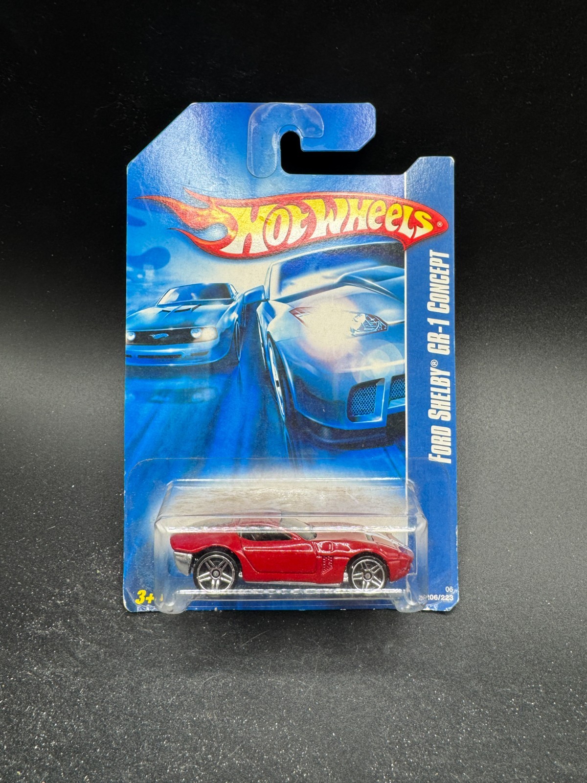 2006 Hot Wheels Collector #206 FORD SHELBY GR-1 CONCEPT RedC3