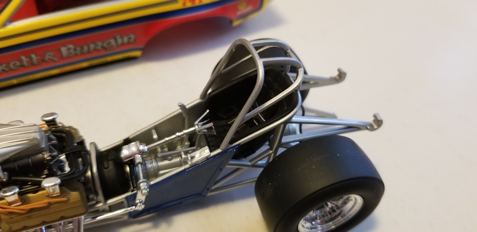 The Floppers Nitro Funny Car Braskett & Burgin #588 Of 1500 1/24 By 1320