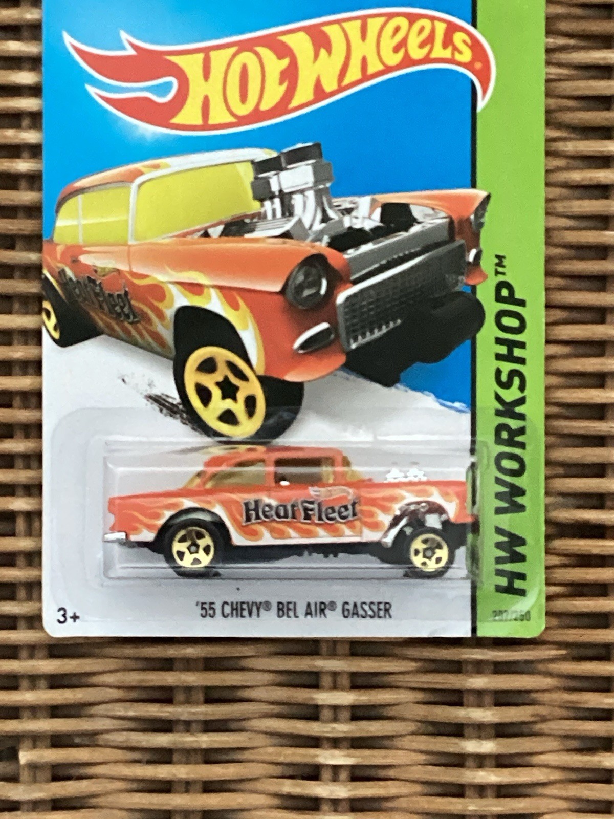 Hot Wheels WORKSHOP 55 CHEVY BEL AIR GASSER Unopened Free Shipping