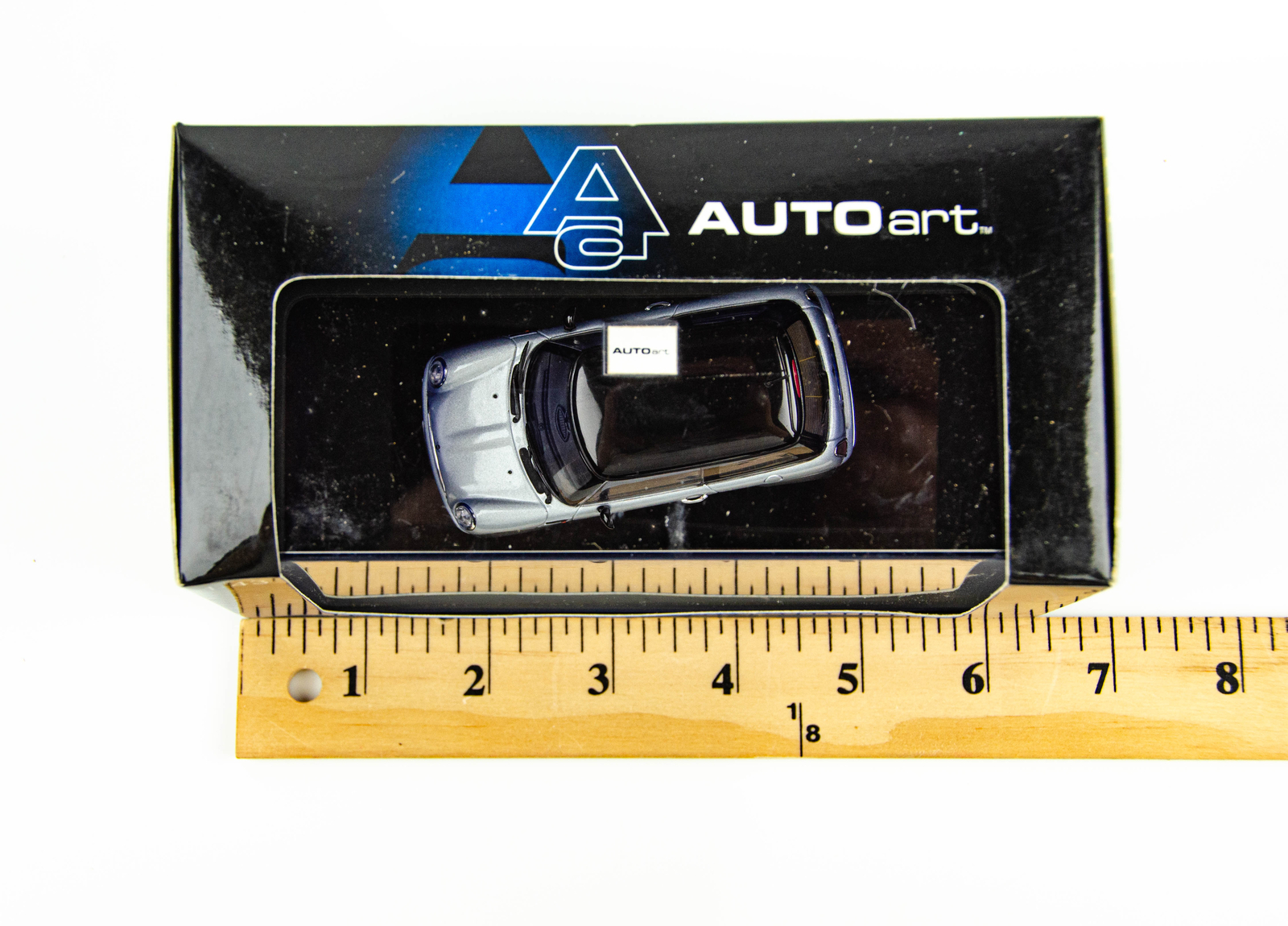 AutoArt 1/43 Mini Cooper Silver Diecast Model Car