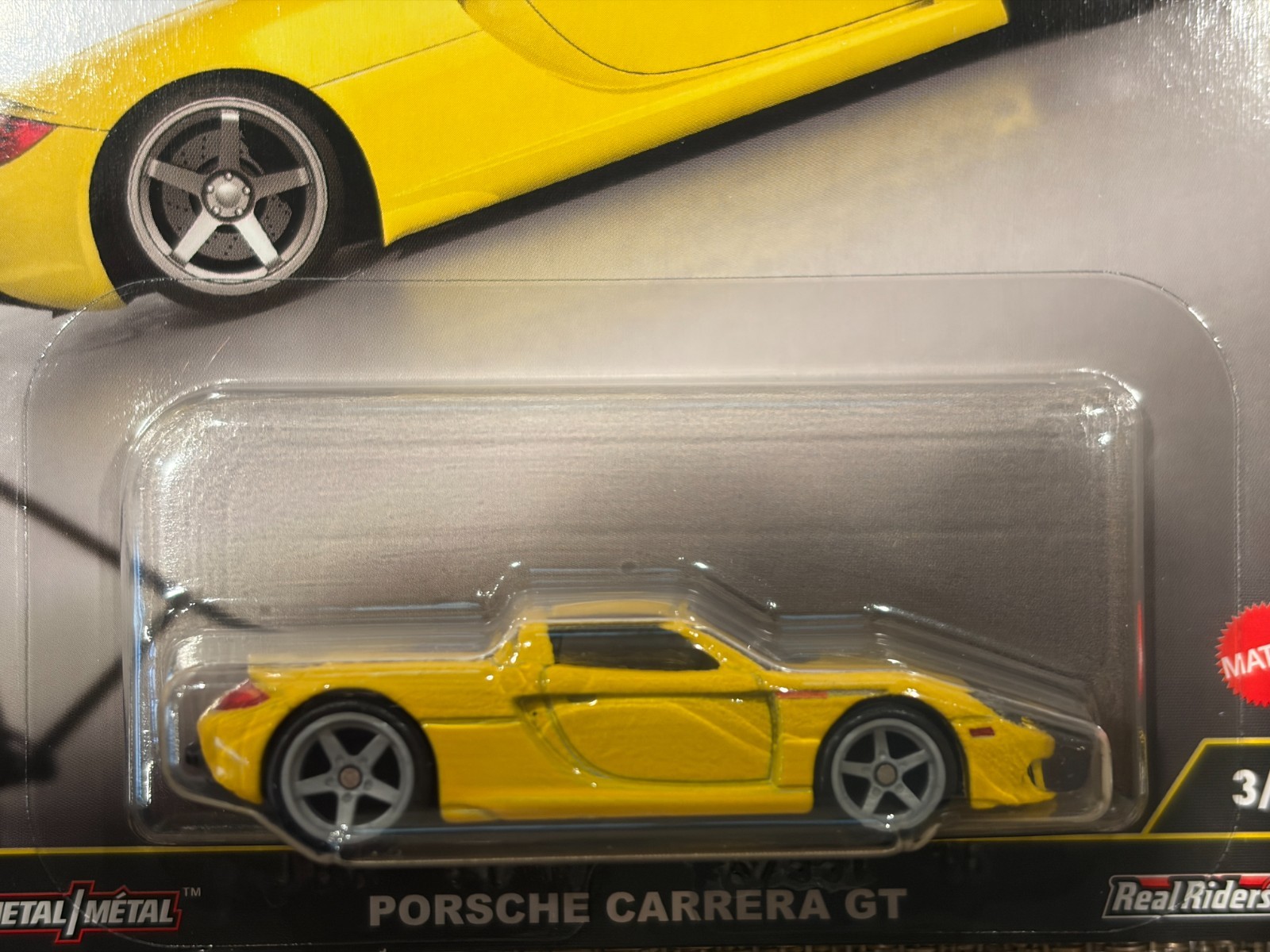 Hot Wheels Premium Car Culture Timeless Icons Porsche Carrera GT, Free Shipping