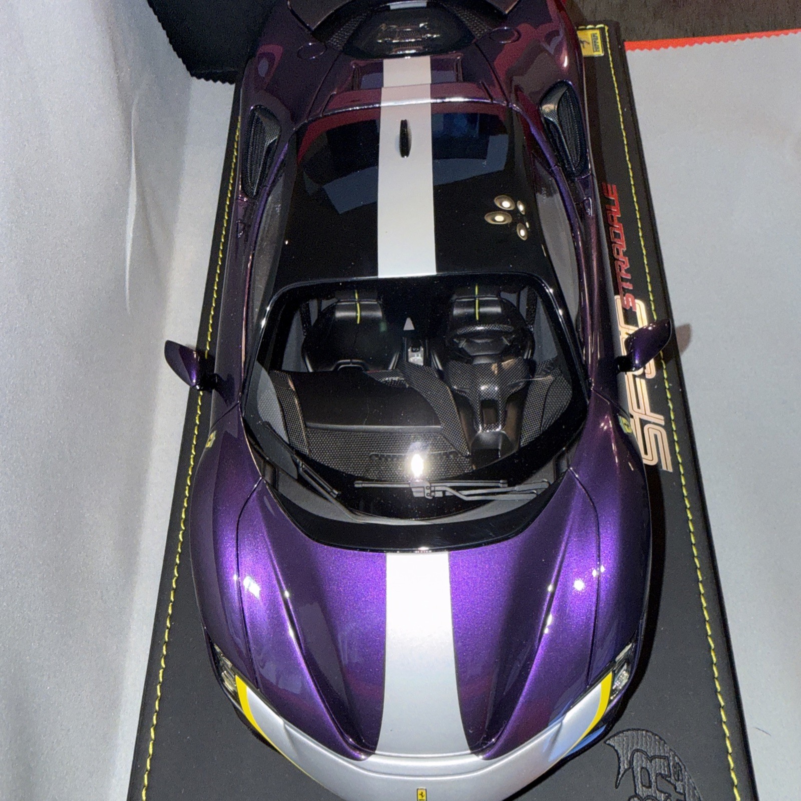 BBR Ferrari SF90 Stradale Pack Fiorano Hong Kong Violet Limited Edition