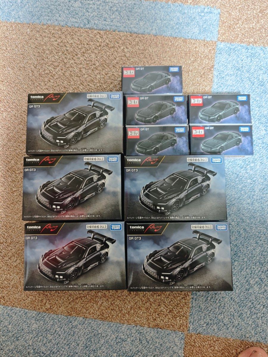 Tomica Toyota GR GT Premium Racing GT3 Set of 5 cars each for Collectables 17+