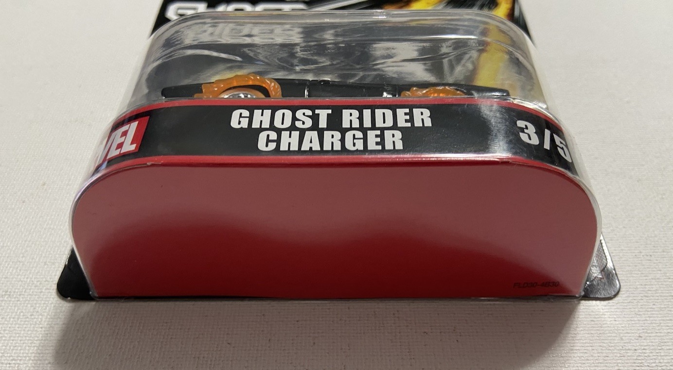 Hot Wheels Premium Retro Entertainment Marvel GHOST RIDER Charger 3/5 Mattel