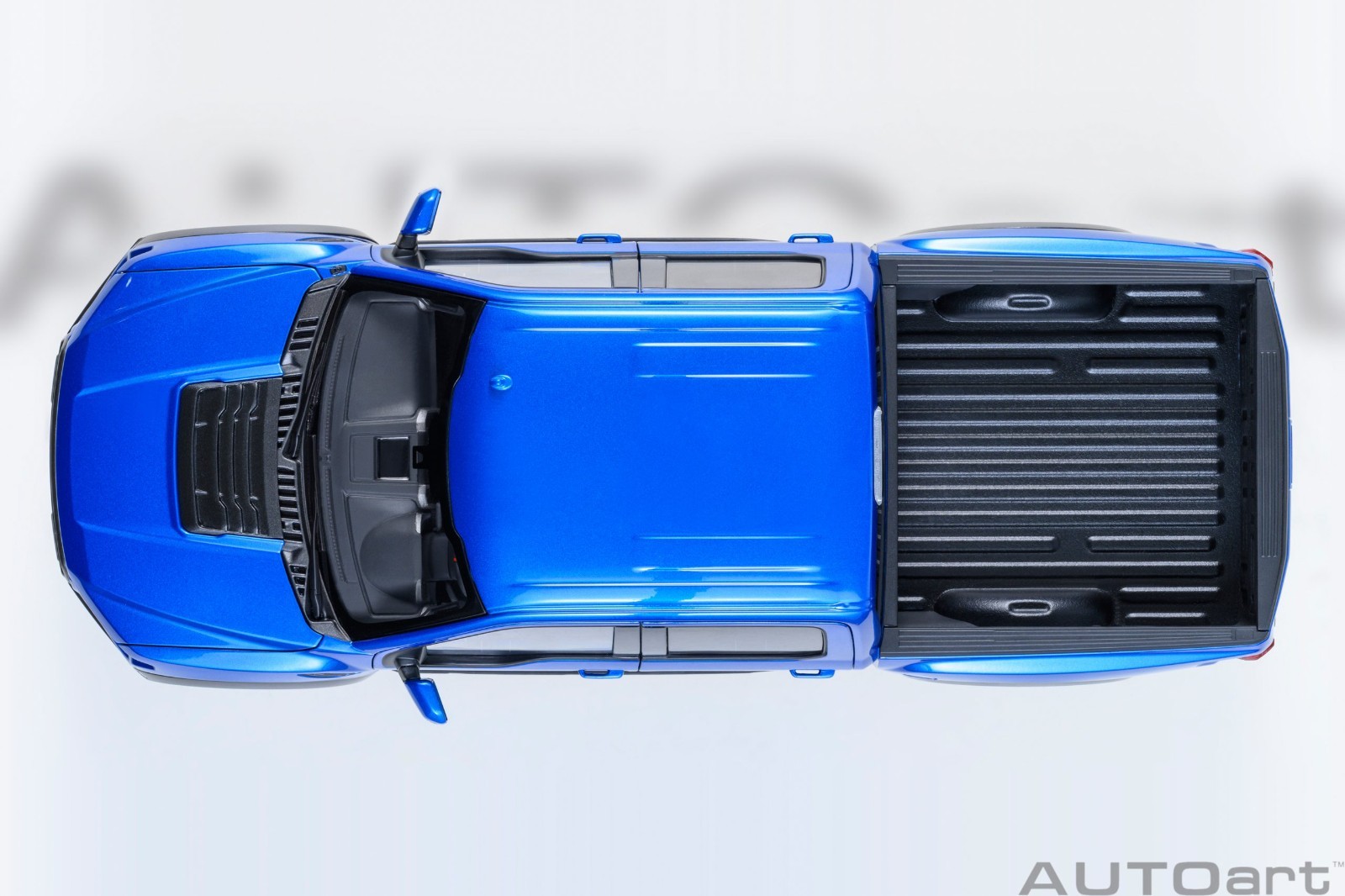 2019 FORD F-150 RAPTOR PICKUP VELOCITY BLUE 1/18 MODEL BY AUTOART 72949