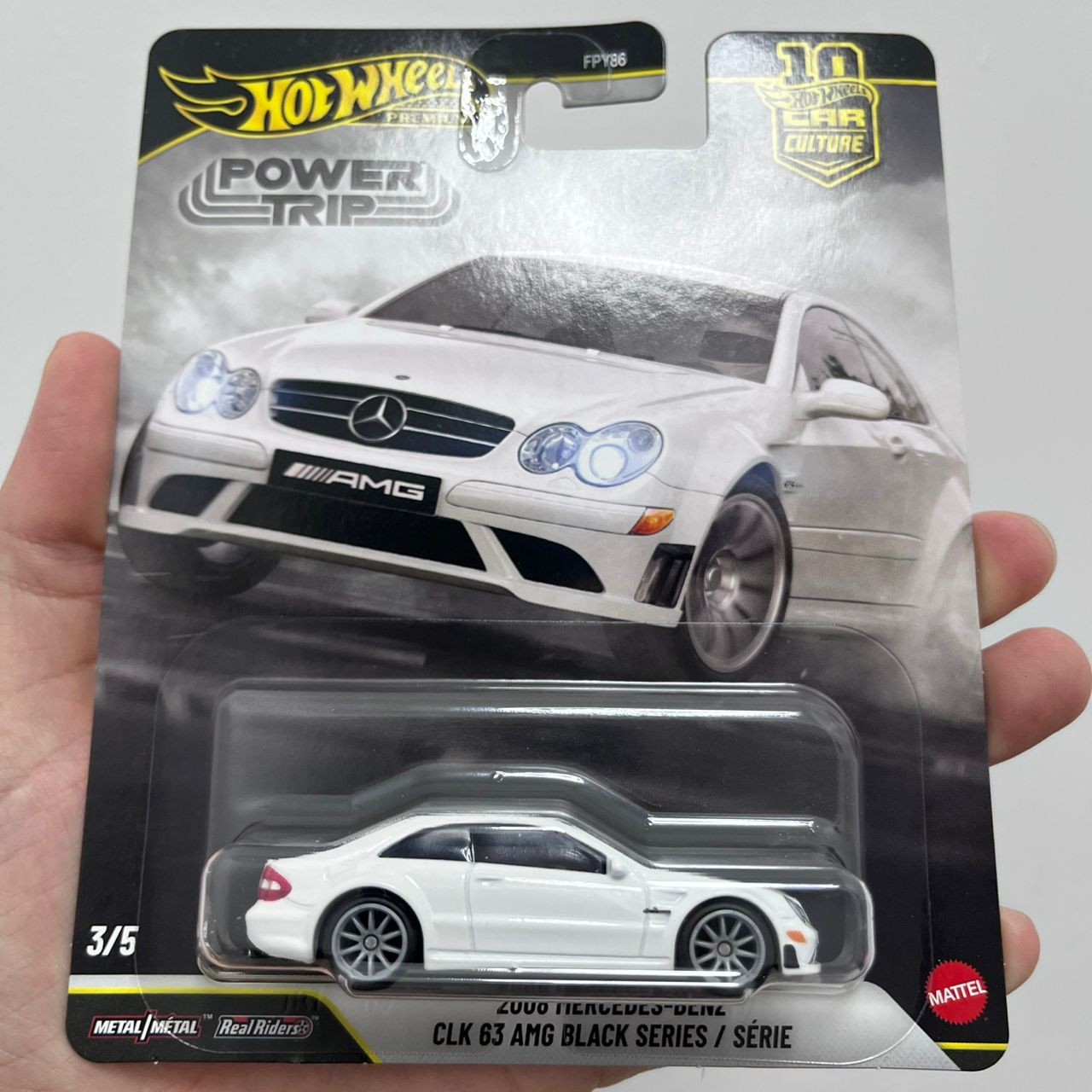Hot Wheels 2026 Car Culture R Power Trip – 5-Car Set FPY86-961R BMW M3