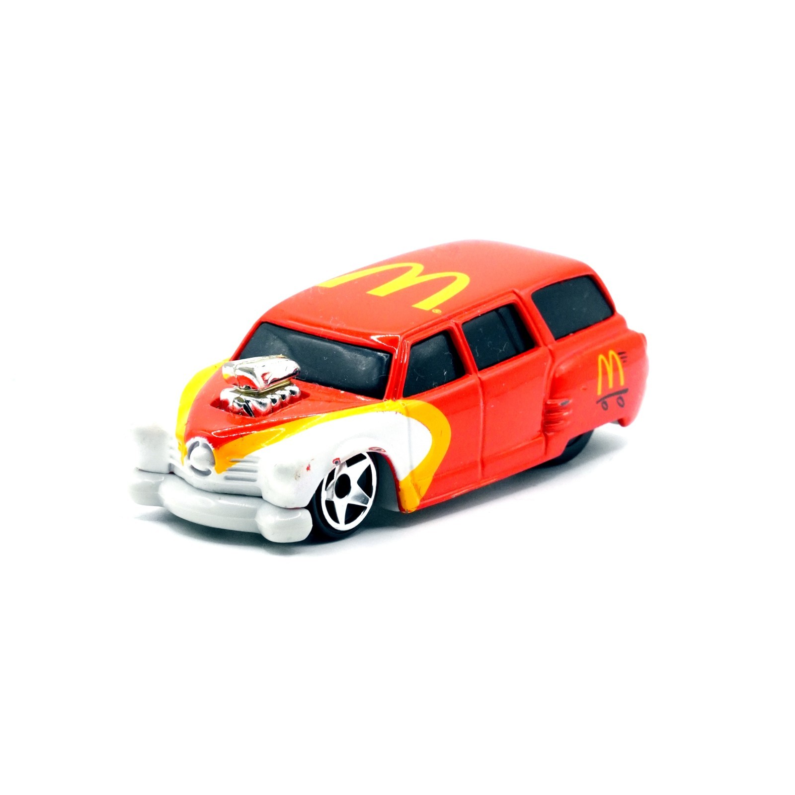 Hot Wheels McDonald’s Flame Car – Red/White “M” Graphics (2000)