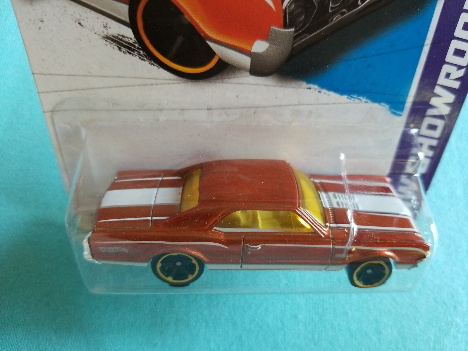 2012 Hot Wheels 67 OLDSMOBILE 442 Orange 101/247 GREAT CARD Kmart Color Muscle