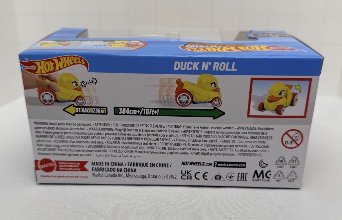 Hot Wheels Pull-Back Speeders DUCK N ‘ ROLL Wave 3