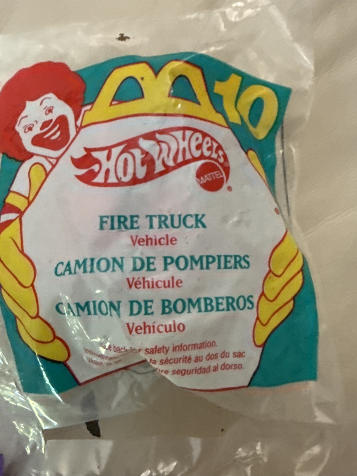 McDonald’s Hot Wheels 1997 Collection #6. #7. #8. #9. #10