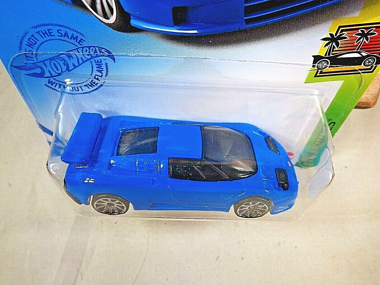 2021 Hot Wheels #224 HW Exotics 6/10 ’94 BUGATTI EB110 SS Blue w/Chrome 10 Spoke