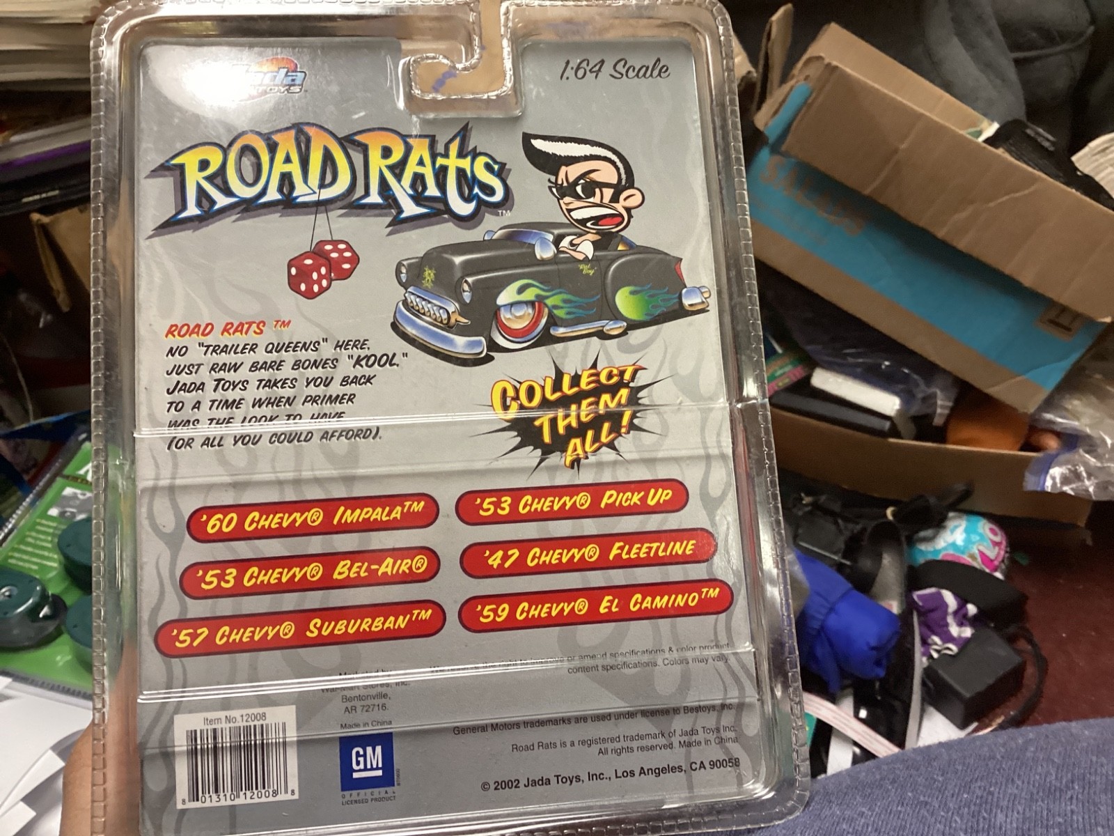 2002 Jada Toys Road Rats ’53 Chevy Pick up 1:64 scale