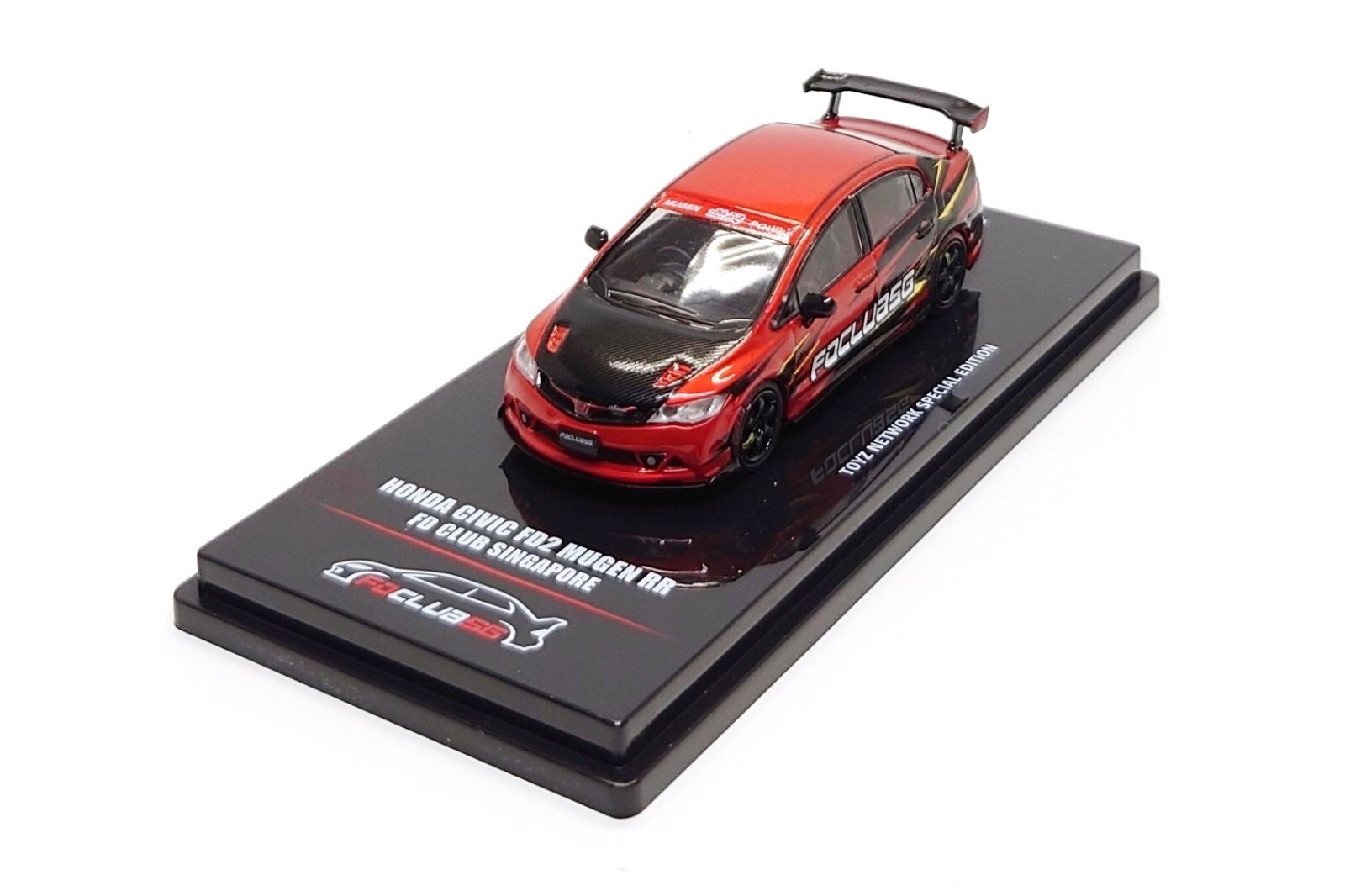 INNO64 1:64 Honda Civic Type R (FD2) Mugen RR – FD Club Singapore (Toyz Network)