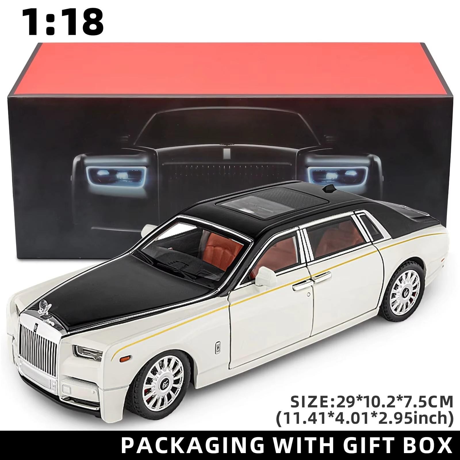 1:18 ROLLS-ROYCE Phantom Car Diecast Alloy Metal Model Collection Kids Gift NEW